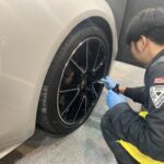 ポルシェ パナメーラ ホイールセラミックコーティング後のホイール
