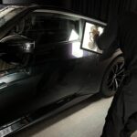 日産 フェアレディZ コーティング確認の様子