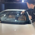 レクサス UX300e ガラス撥水コーティング