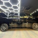 トヨタ ヴォクシーハイブリット コーティング後の真横から見た写真