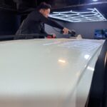 スバル フォレスター コーティング施工風景