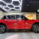 ミニ クーパーS コーティング後の横から見た写真