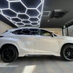 レクサス NX300 コーティング後の横から見た写真