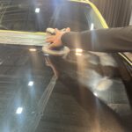 トヨタ クラウン コーティング中の様子