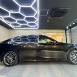 トヨタ クラウン コーティング後の横から見た写真