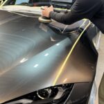 マツダ ロードスター コーティング中の様子