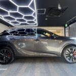 レクサス RX350 コーティング後の横から見た写真