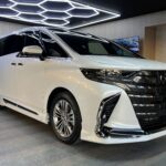 トヨタ アルファード コーティング後の全体画像