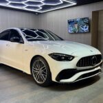 メルセデスベンツ C43 コーティング後の全体画像