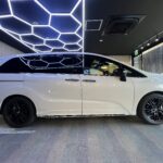 ホンダ オデッセイ コーティング 後の横から見た写真