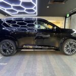 日産 エクストレイル コーティング後の横から見た写真