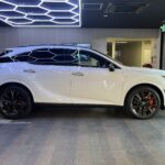 レクサス RX350 コーティング後の横から見た写真